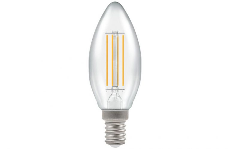 5w Led Candle Filament Dimmable Ses E14 Lamp 2700k Clear 5330