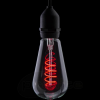 4W FUNKY FILAMENT LED ST64 ES RED LAMP