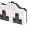 TWIN GARDEN SOCKET, PIFCO PIF2015